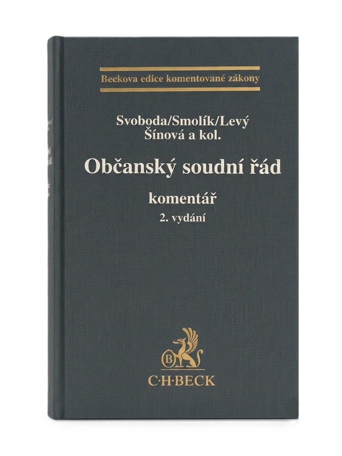 Obálka: Občanský soudní řád – komentář, 2. vydání